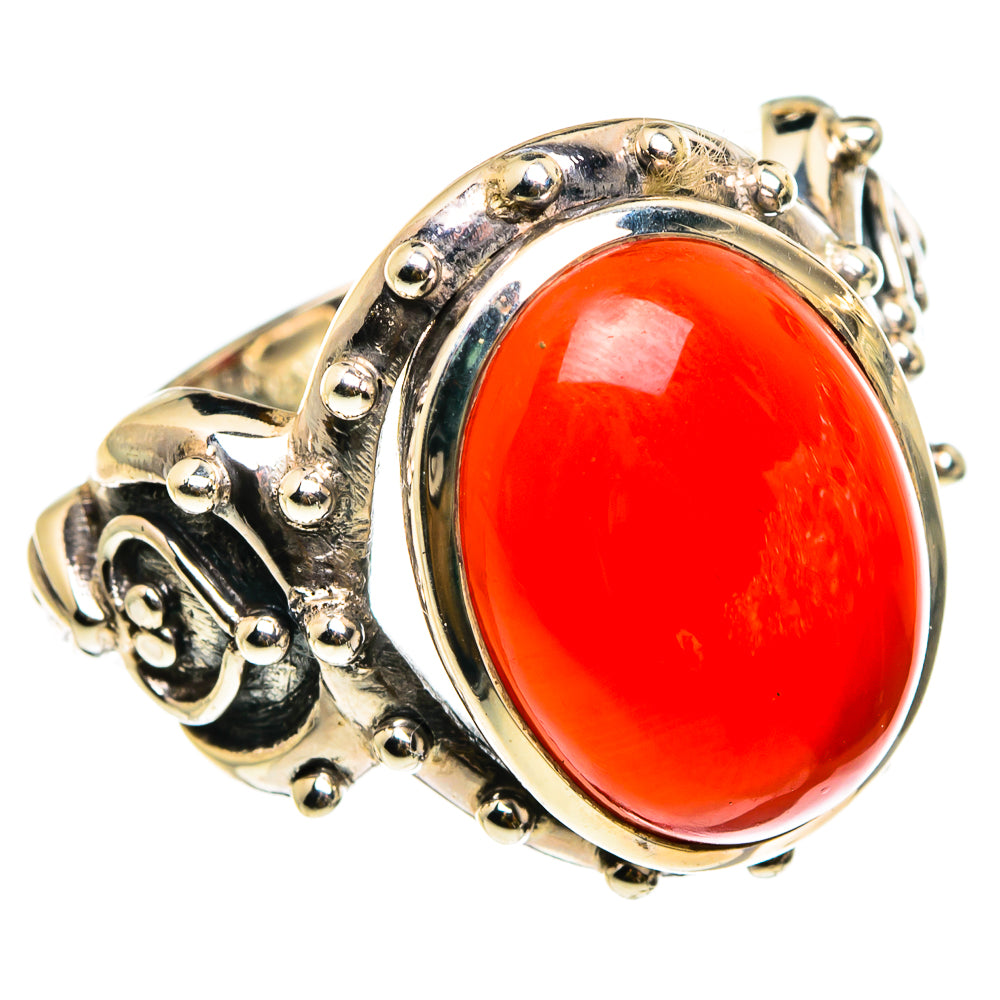 Red Onyx Rings handcrafted by Anasilvercos - RING83107