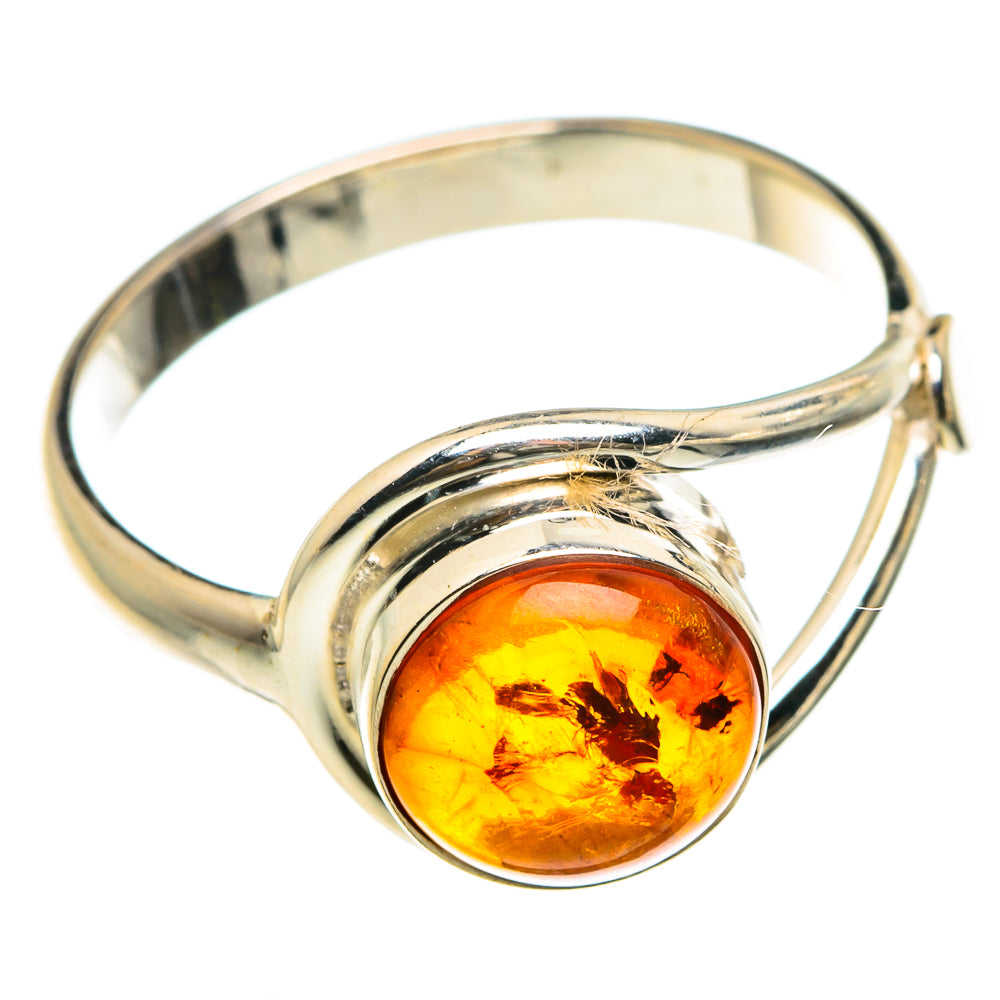 Baltic Amber Rings handcrafted by Anasilvercos - RING83109