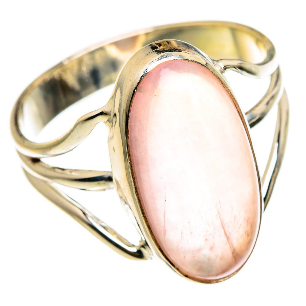 Rose Quartz Rings handcrafted by Anasilvercos - RING83111