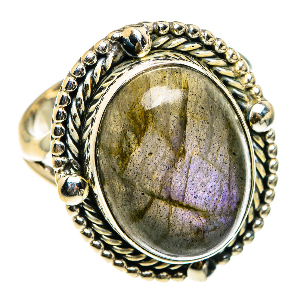Labradorite Rings handcrafted by Anasilvercos - RING83113