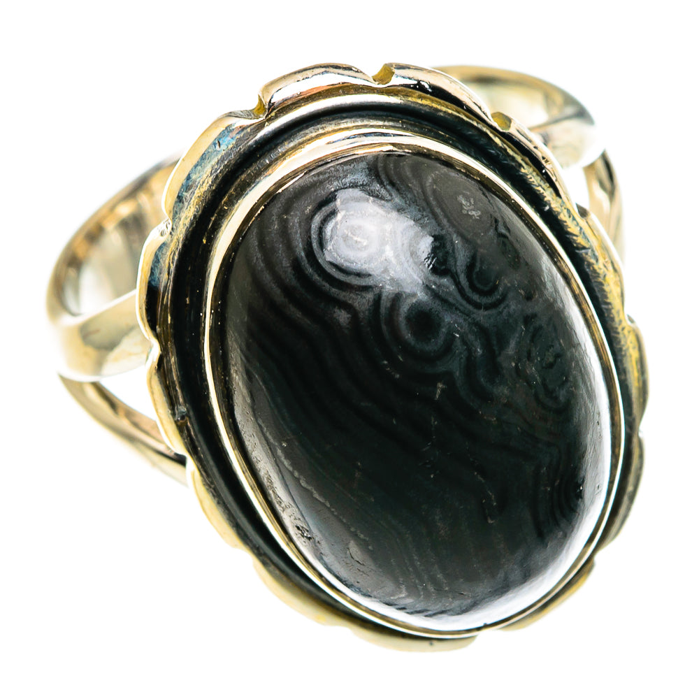 Psilomelane Rings handcrafted by Anasilvercos - RING83115