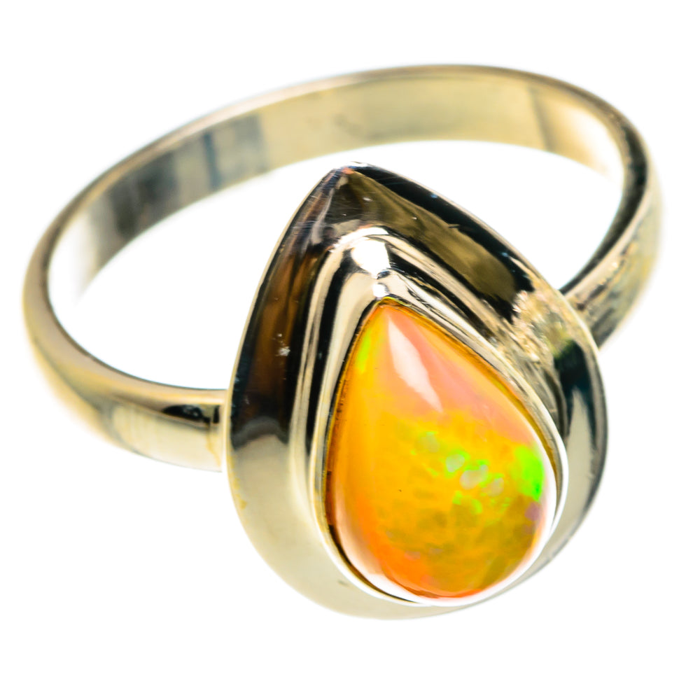 Ethiopian Opal Rings handcrafted by Anasilvercos - RING83121