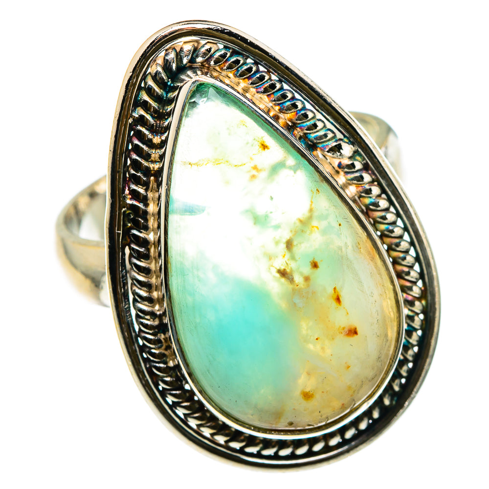 Peruvian Opal Rings handcrafted by Anasilvercos - RING83128