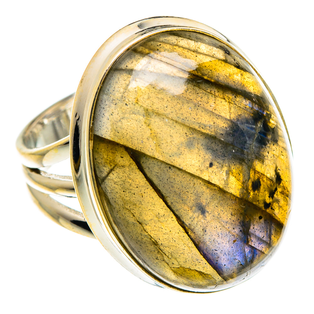 Labradorite Rings handcrafted by Anasilvercos - RING83130