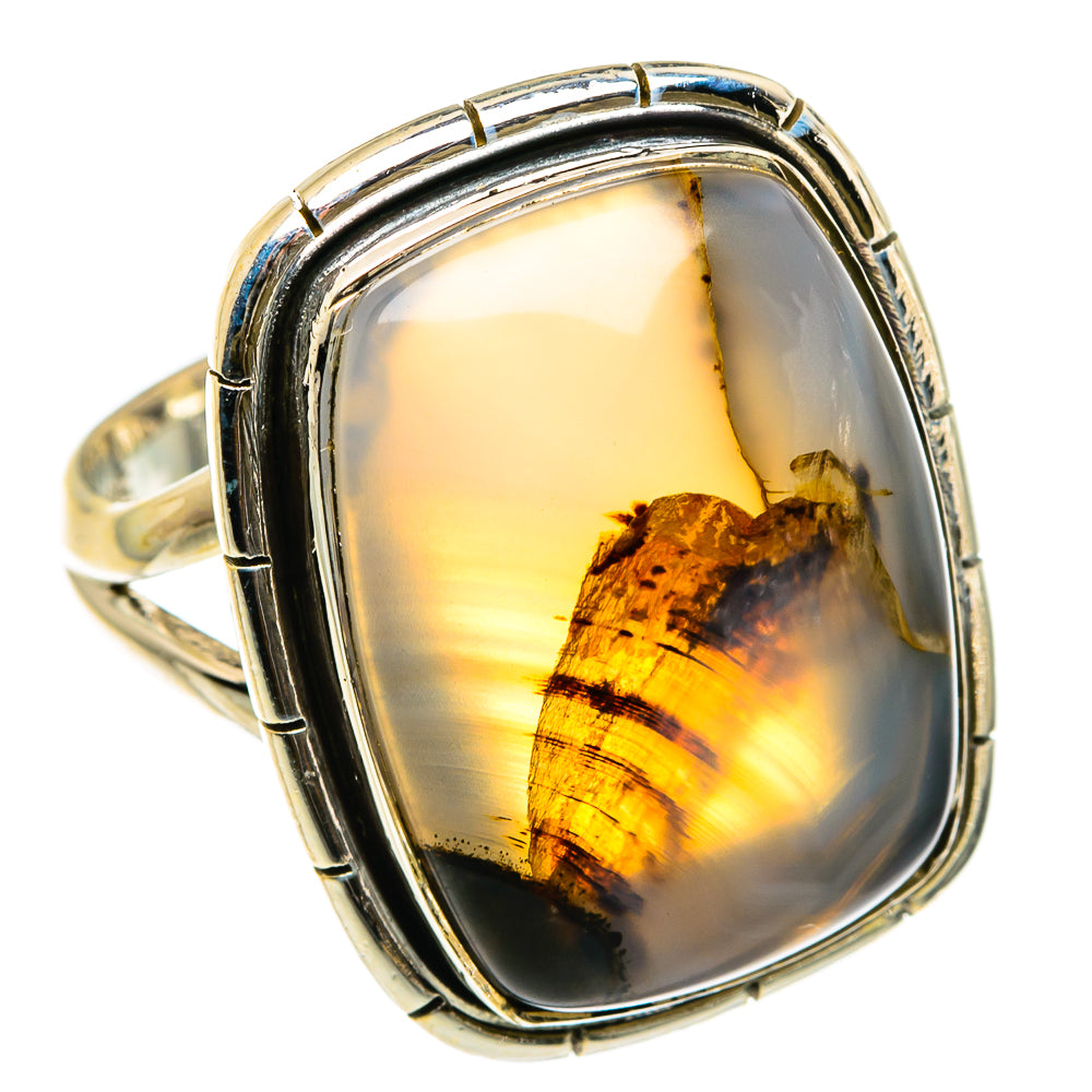 Montana Agate Rings handcrafted by Anasilvercos - RING83148