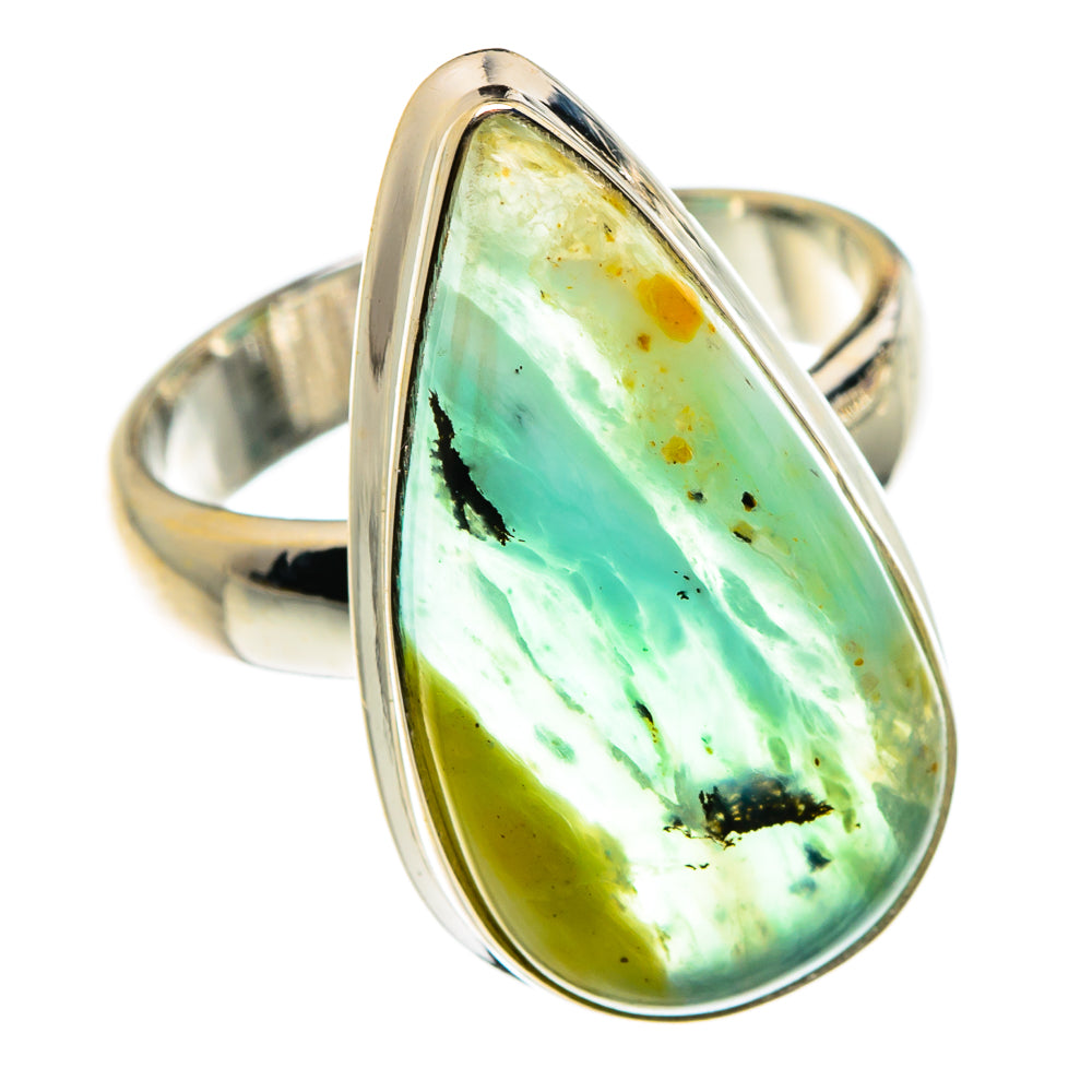 Peruvian Opal Rings handcrafted by Anasilvercos - RING83154