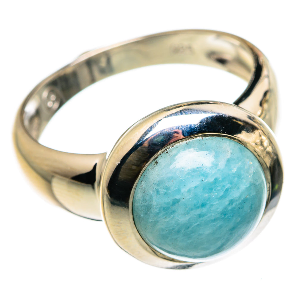 Amazonite Rings handcrafted by Anasilvercos - RING83156