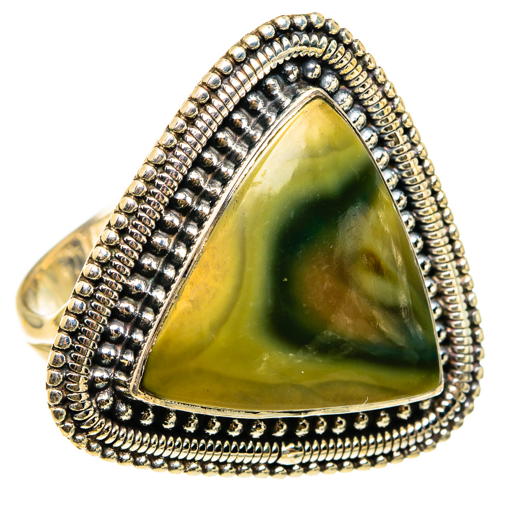 Willow Creek Jasper Rings handcrafted by Anasilvercos - RING83163