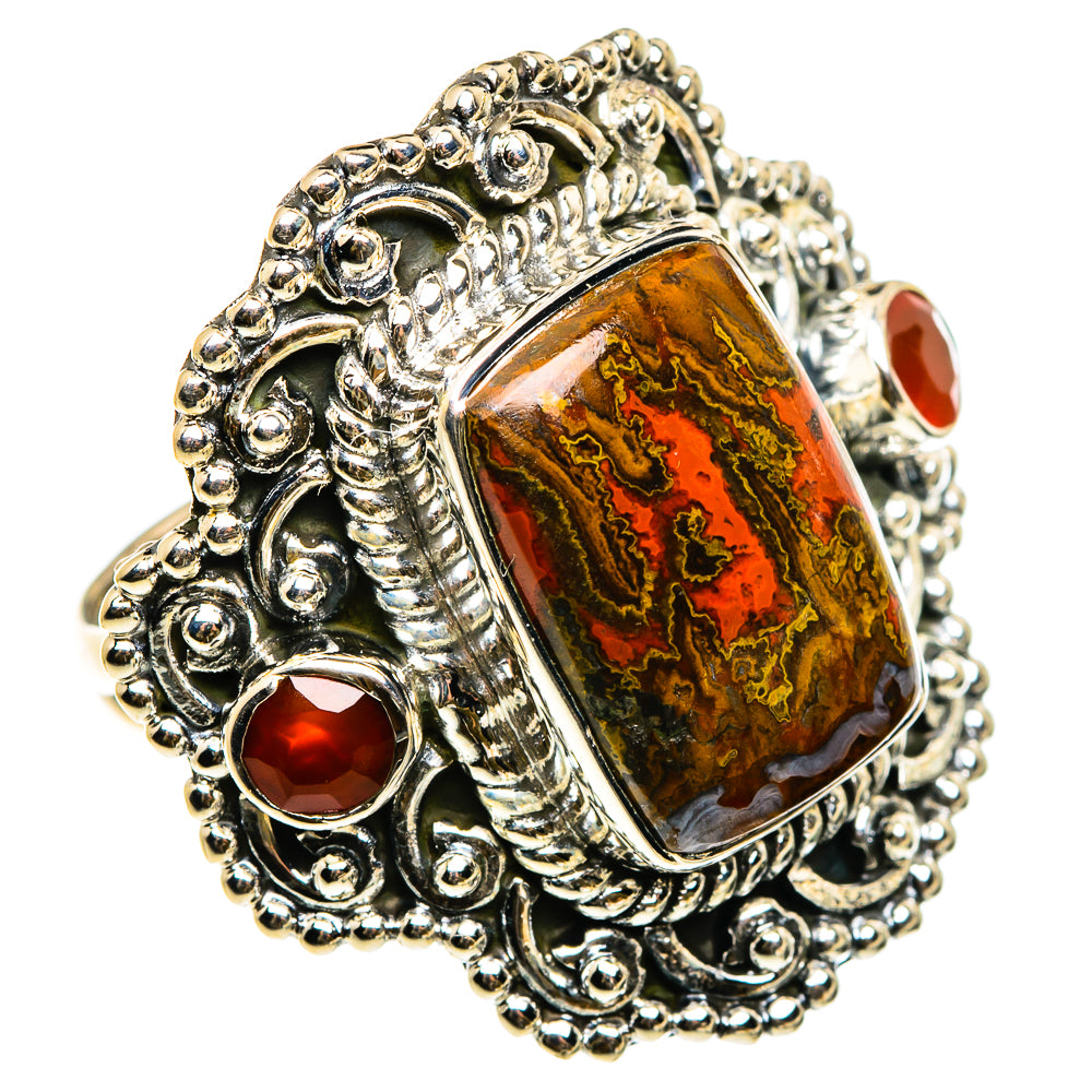 Moroccan Agate Rings handcrafted by Anasilvercos - RING83166