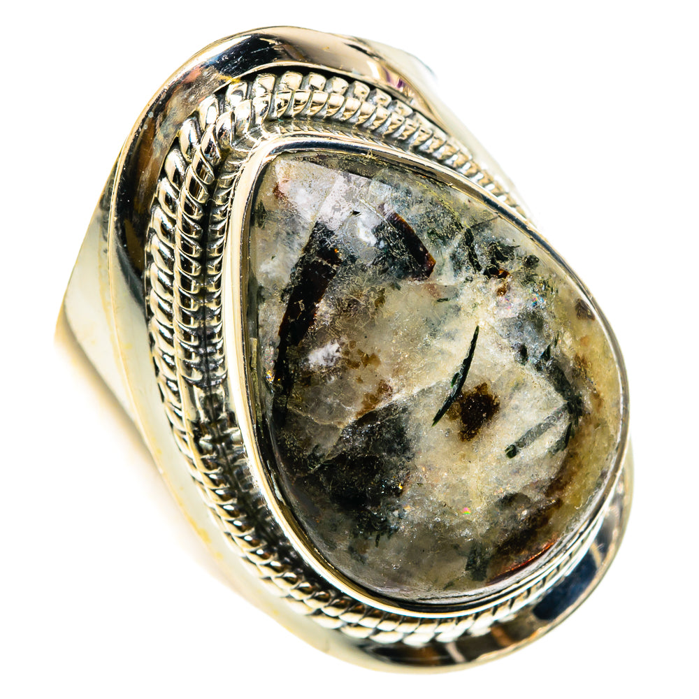 Astrophyllite Rings handcrafted by Anasilvercos - RING83167