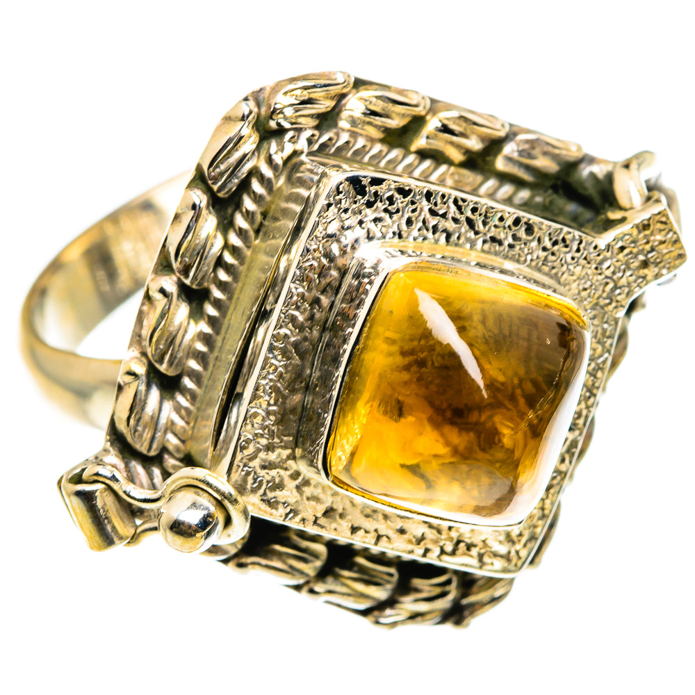 Citrine Rings handcrafted by Anasilvercos - RING83173