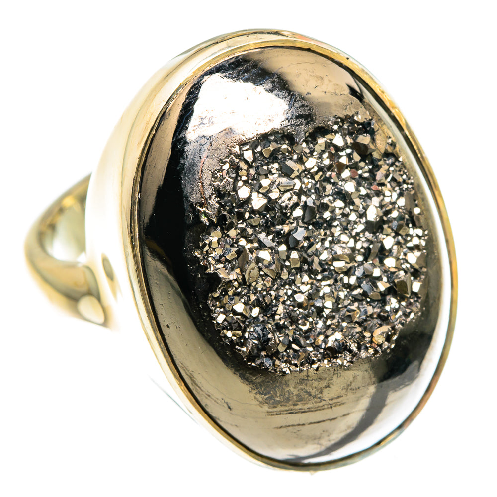 Metallic Druzy Rings handcrafted by Anasilvercos - RING83181