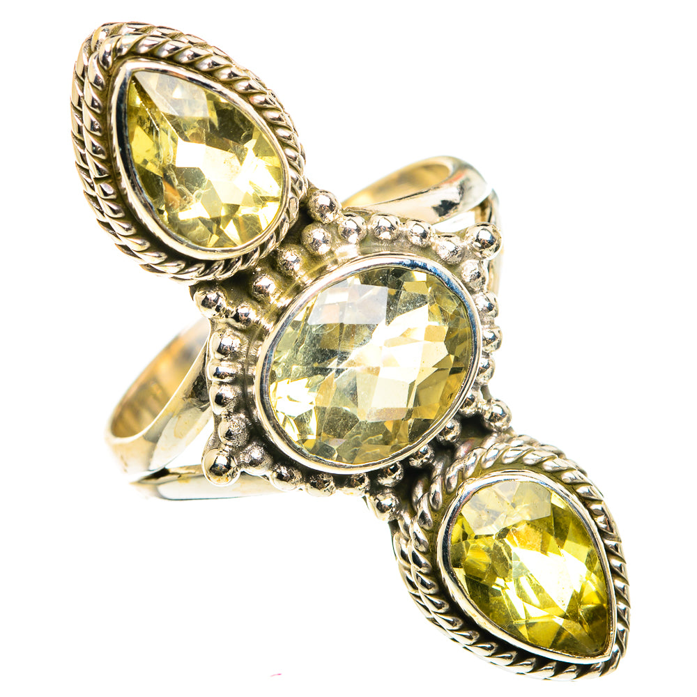 Citrine Rings handcrafted by Anasilvercos - RING83190