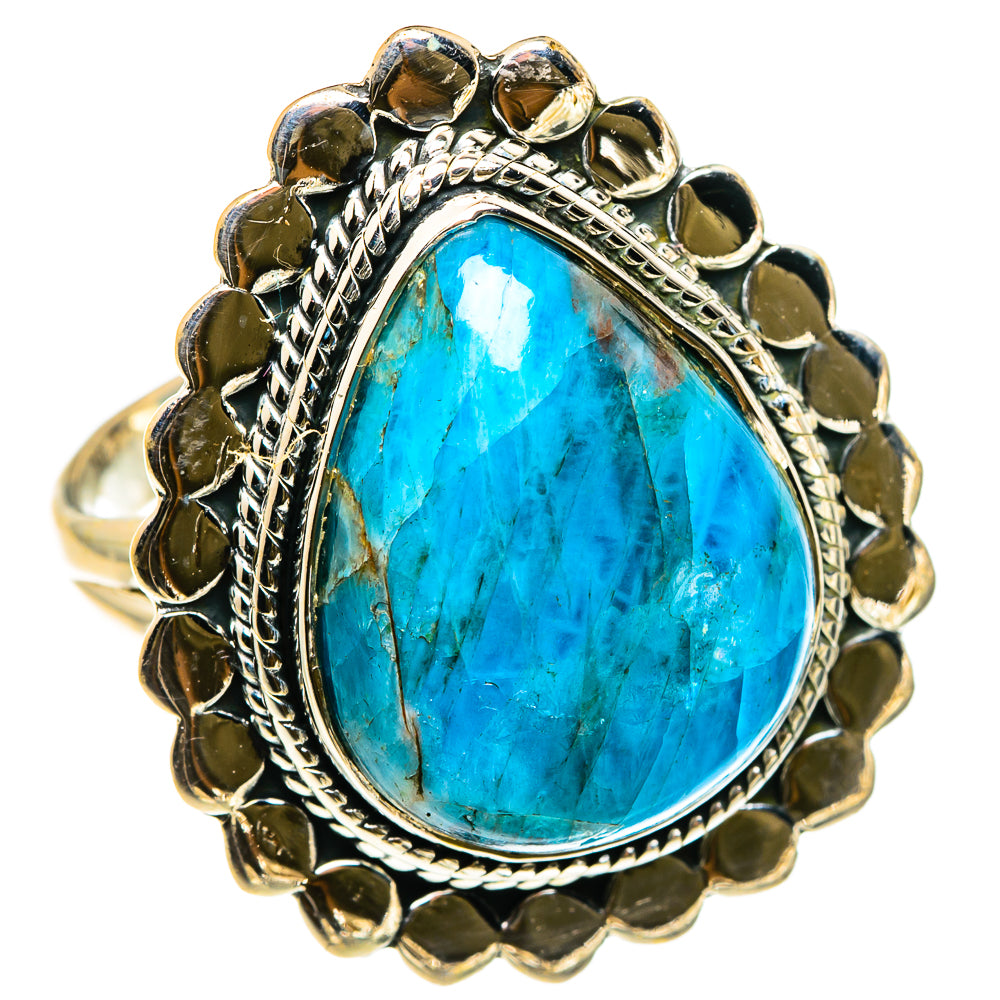 Chrysocolla Rings handcrafted by Anasilvercos - RING83191