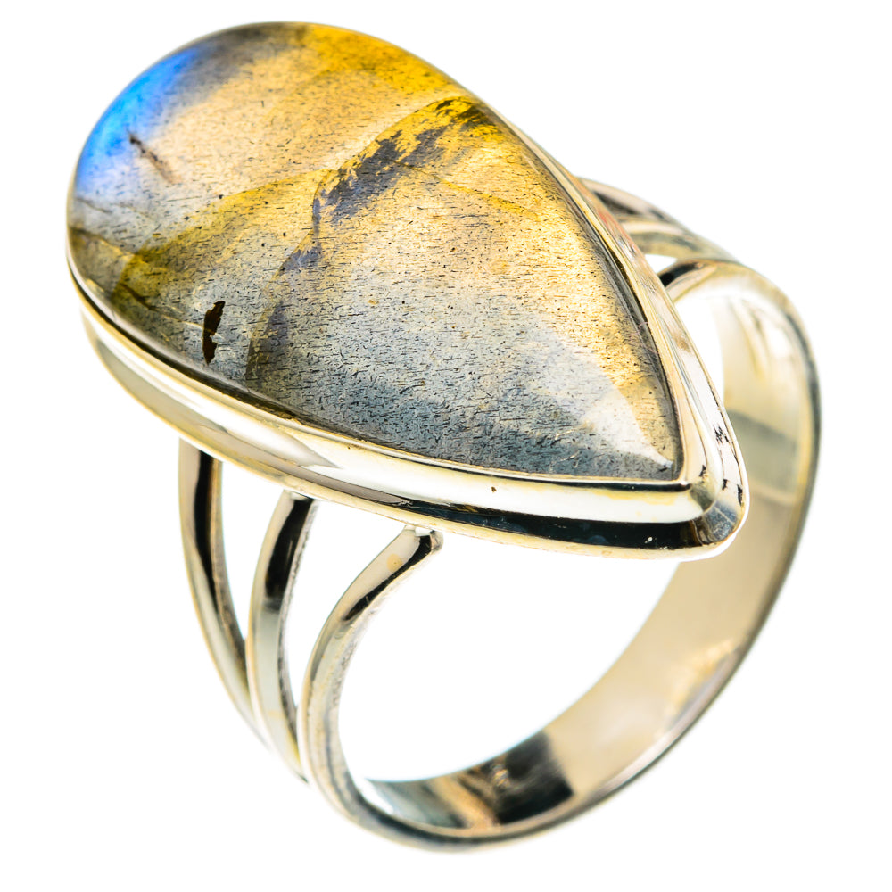 Labradorite Rings handcrafted by Anasilvercos - RING83193