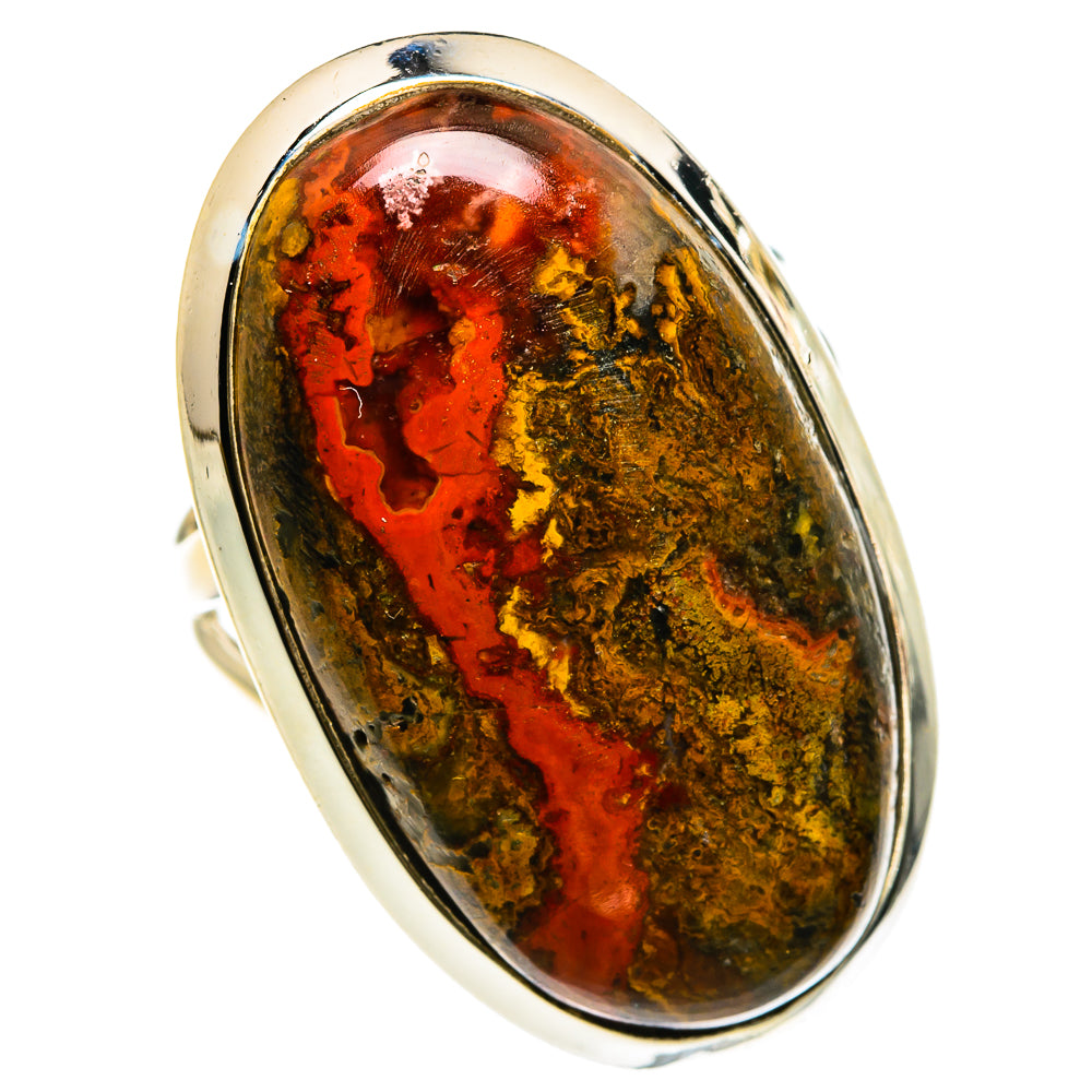Moroccan Agate Rings handcrafted by Anasilvercos - RING83203