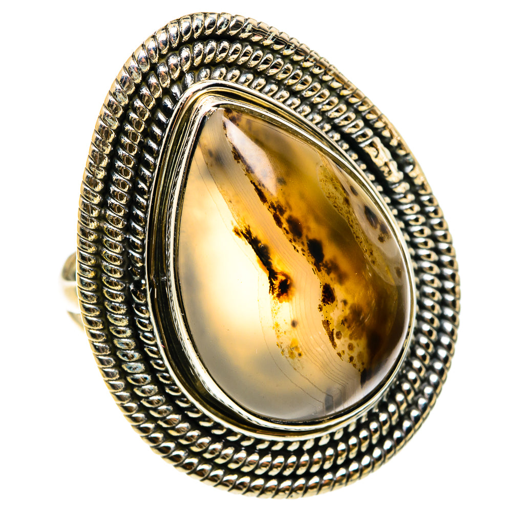 Montana Agate Rings handcrafted by Anasilvercos - RING83205
