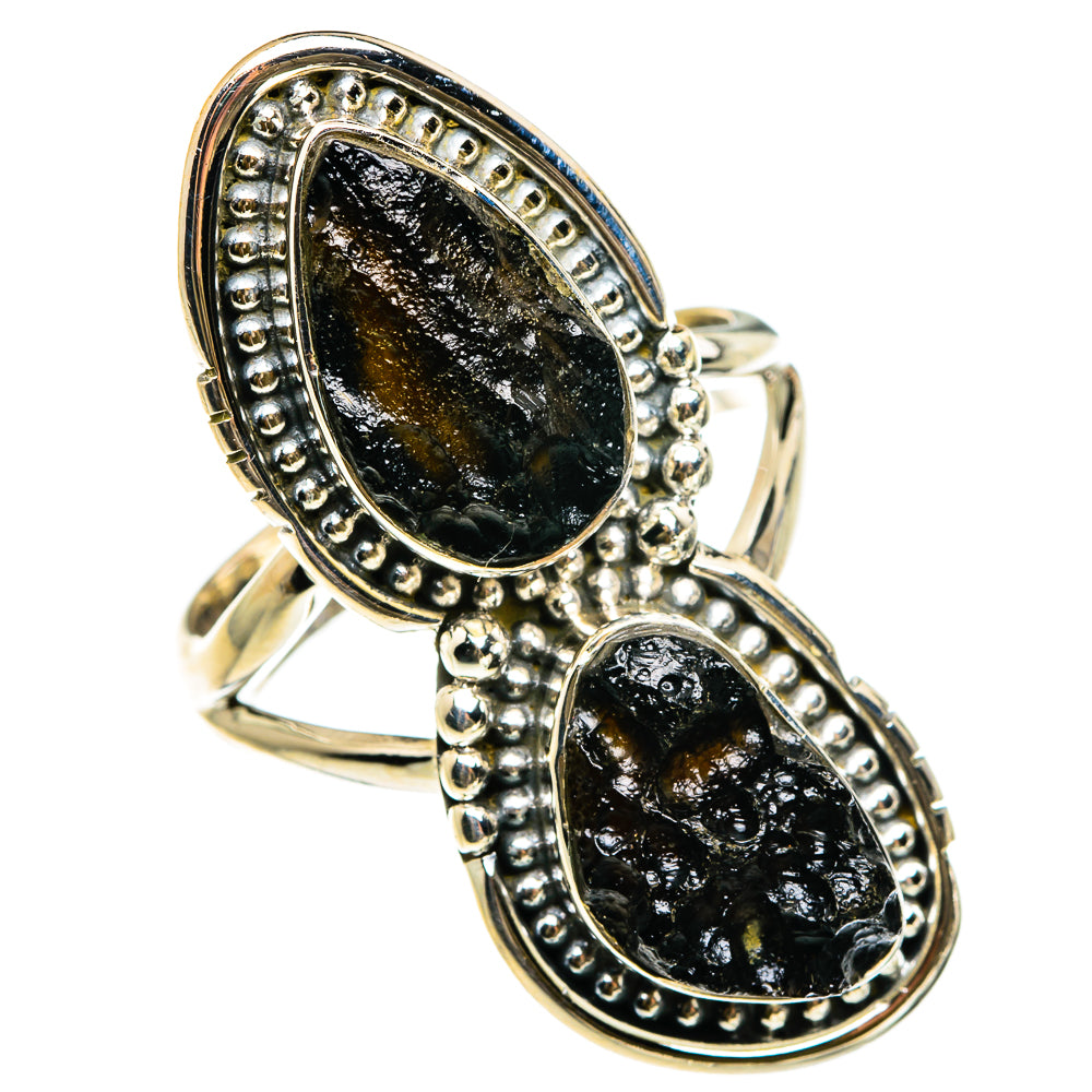 Tektite Rings handcrafted by Anasilvercos - RING83219