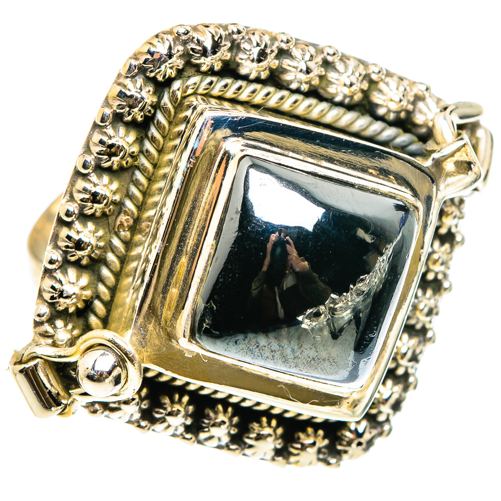 Metallic Druzy Rings handcrafted by Anasilvercos - RING83227