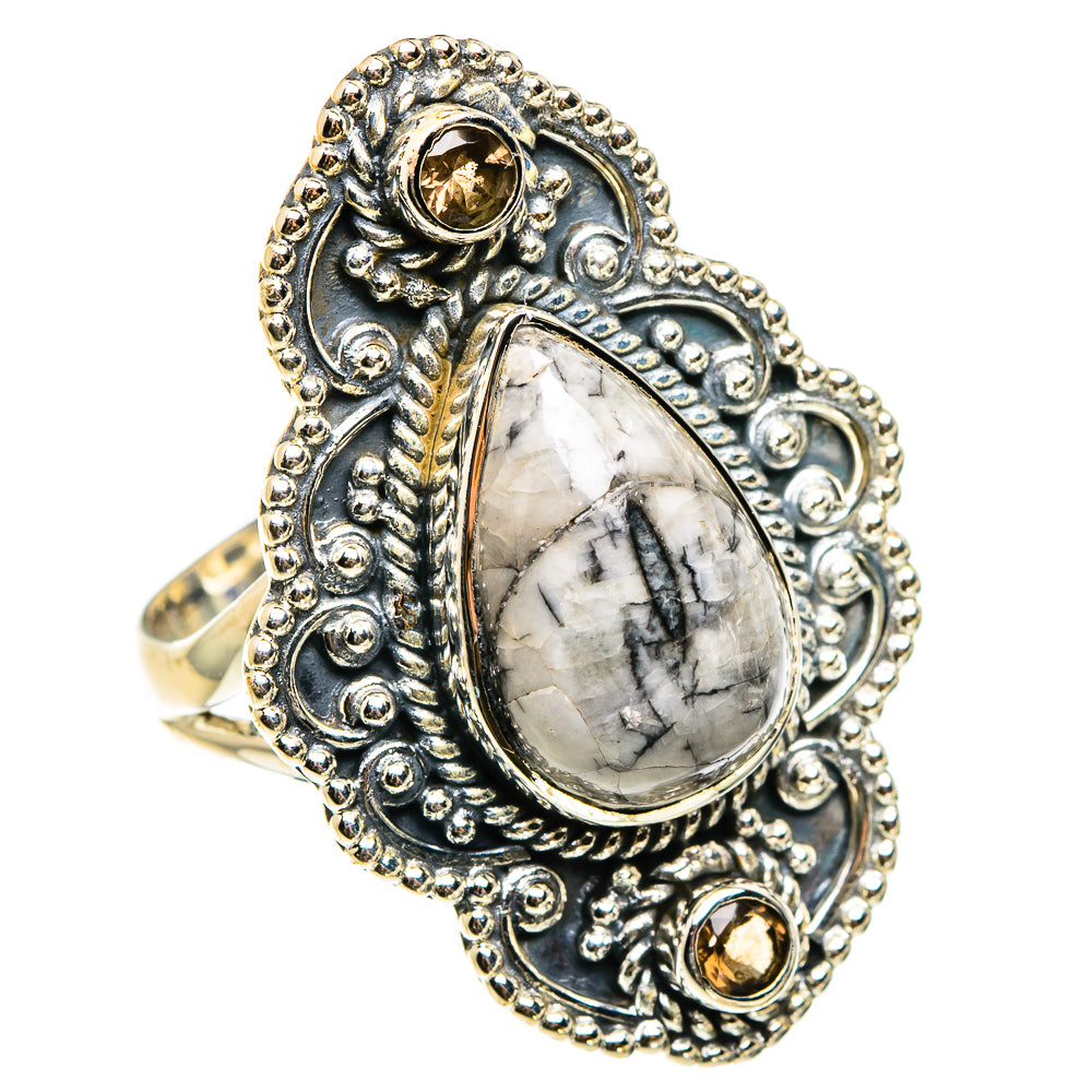 Orthoceras Fossil Rings handcrafted by Anasilvercos - RING83228