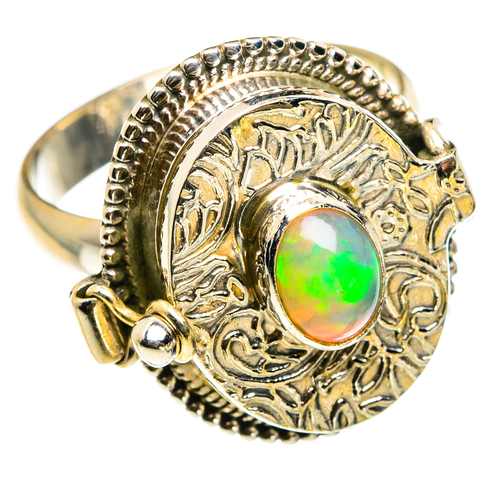 Ethiopian Opal Rings handcrafted by Anasilvercos - RING83229