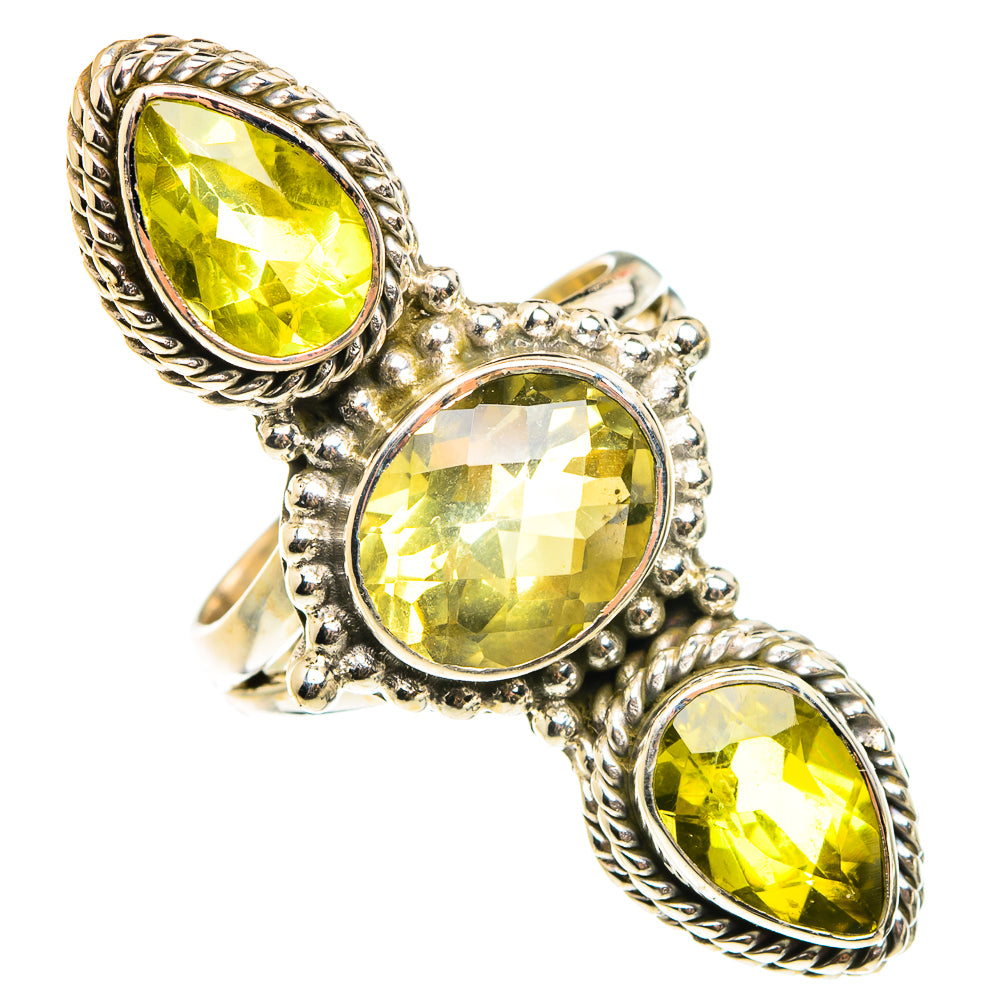 Citrine Rings handcrafted by Anasilvercos - RING83231