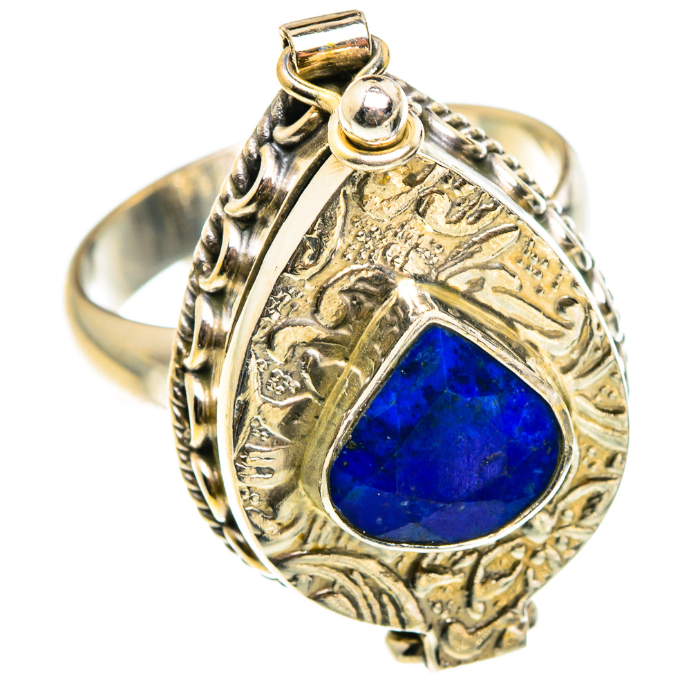 Lapis Lazuli Rings handcrafted by Anasilvercos - RING83236