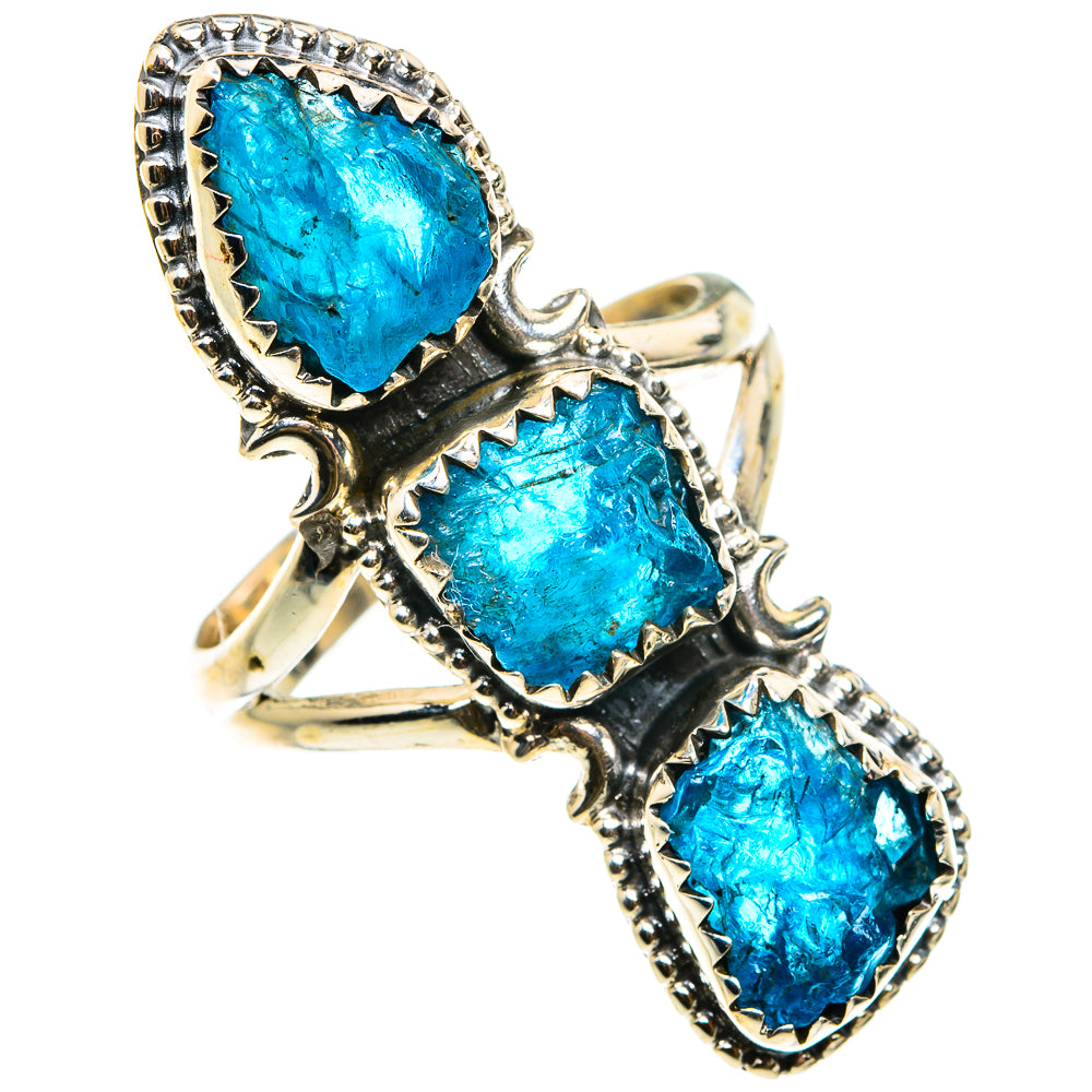 Apatite Rings handcrafted by Anasilvercos - RING83238