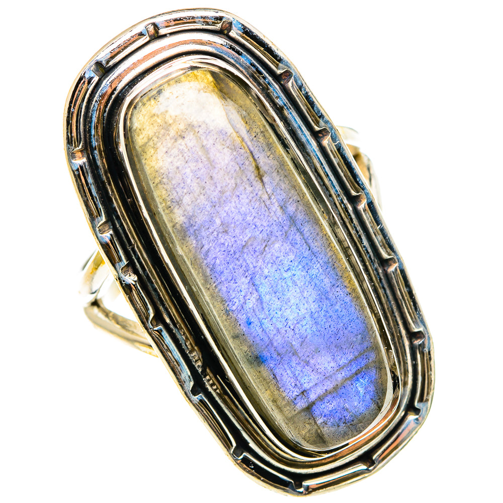 Labradorite Rings handcrafted by Anasilvercos - RING83241