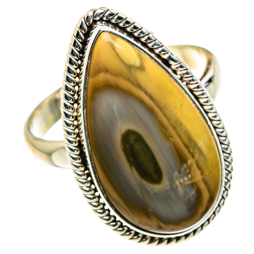Willow Creek Jasper Rings handcrafted by Anasilvercos - RING83246