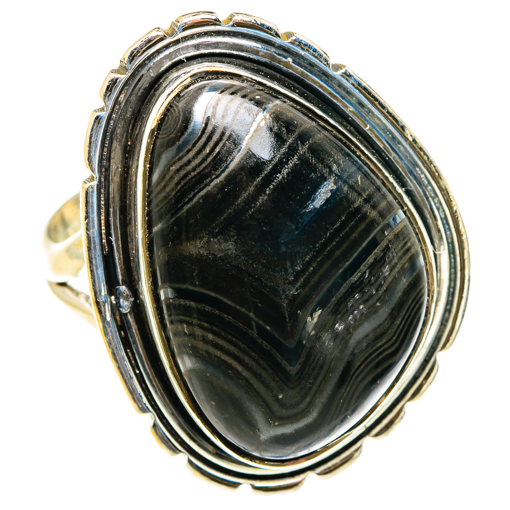 Psilomelane Rings handcrafted by Anasilvercos - RING83254