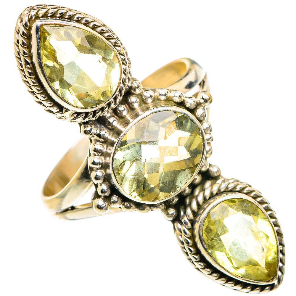 Citrine Rings handcrafted by Anasilvercos - RING83260