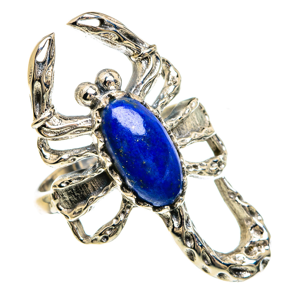 Lapis Lazuli Rings handcrafted by Anasilvercos - RING83265
