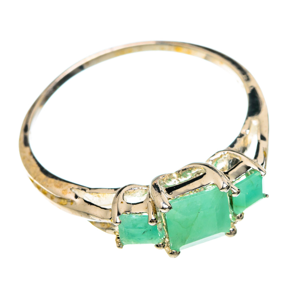 Emerald Rings handcrafted by Anasilvercos - RING83268