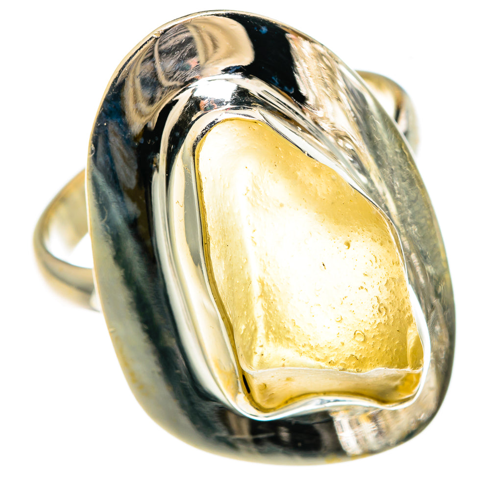 Libyan Glass Rings handcrafted by Anasilvercos - RING83278