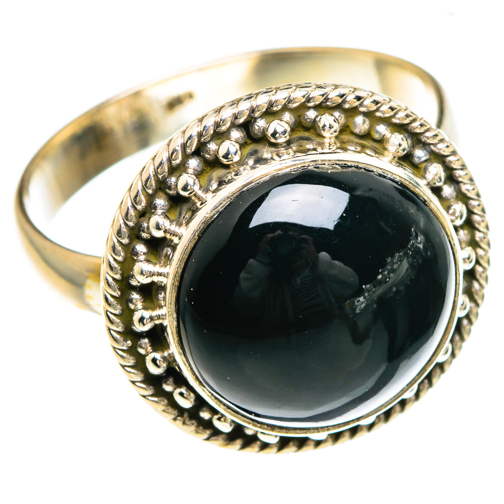 Black Onyx Rings handcrafted by Anasilvercos - RING83288