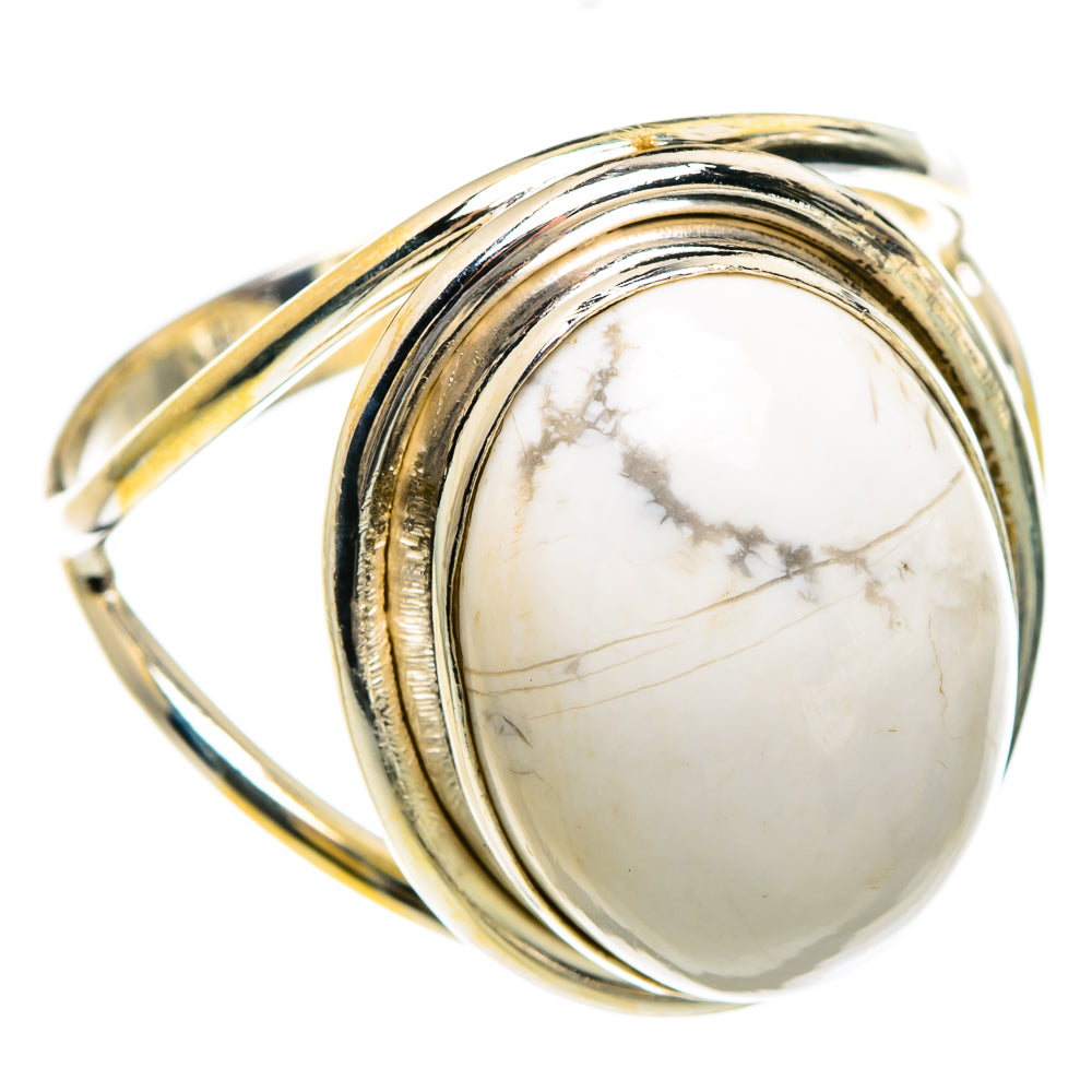 Howlite Rings handcrafted by Anasilvercos - RING83290 - Photo 2