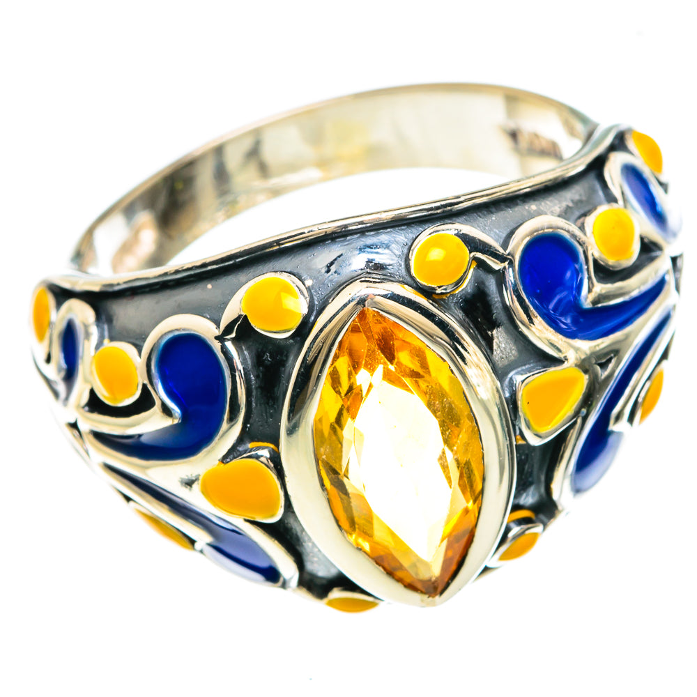 Citrine Rings handcrafted by Anasilvercos - RING83293