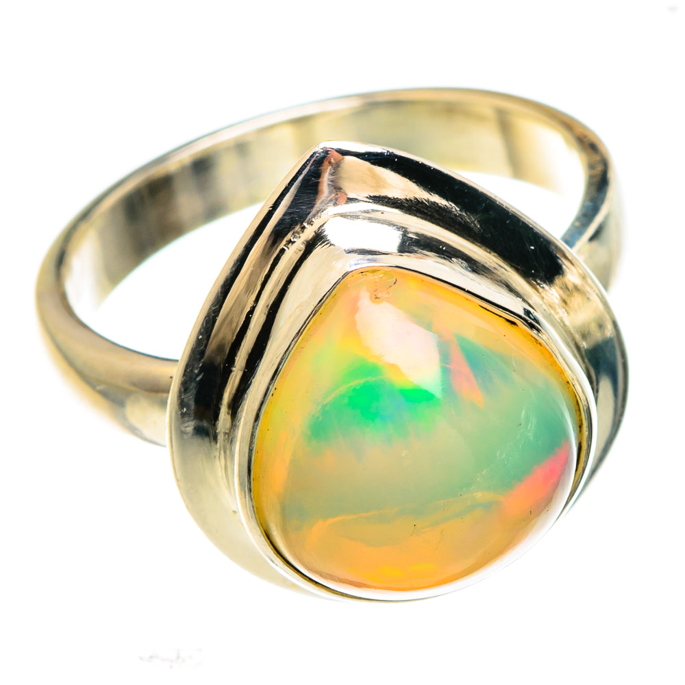 Ethiopian Opal Rings handcrafted by Anasilvercos - RING83295