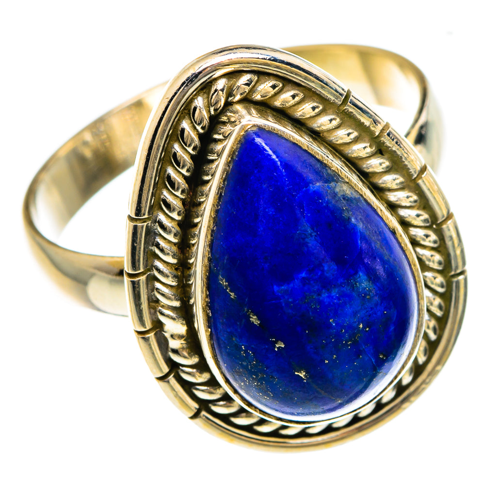Lapis Lazuli Rings handcrafted by Anasilvercos - RING83302