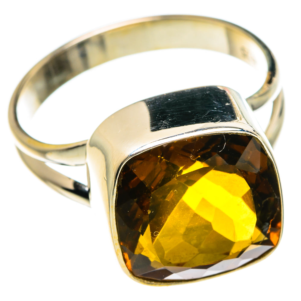 Mandarin Citrine Rings handcrafted by Anasilvercos - RING83312
