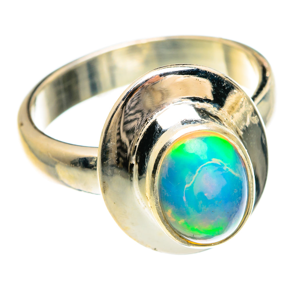 Ethiopian Opal Rings handcrafted by Anasilvercos - RING83333