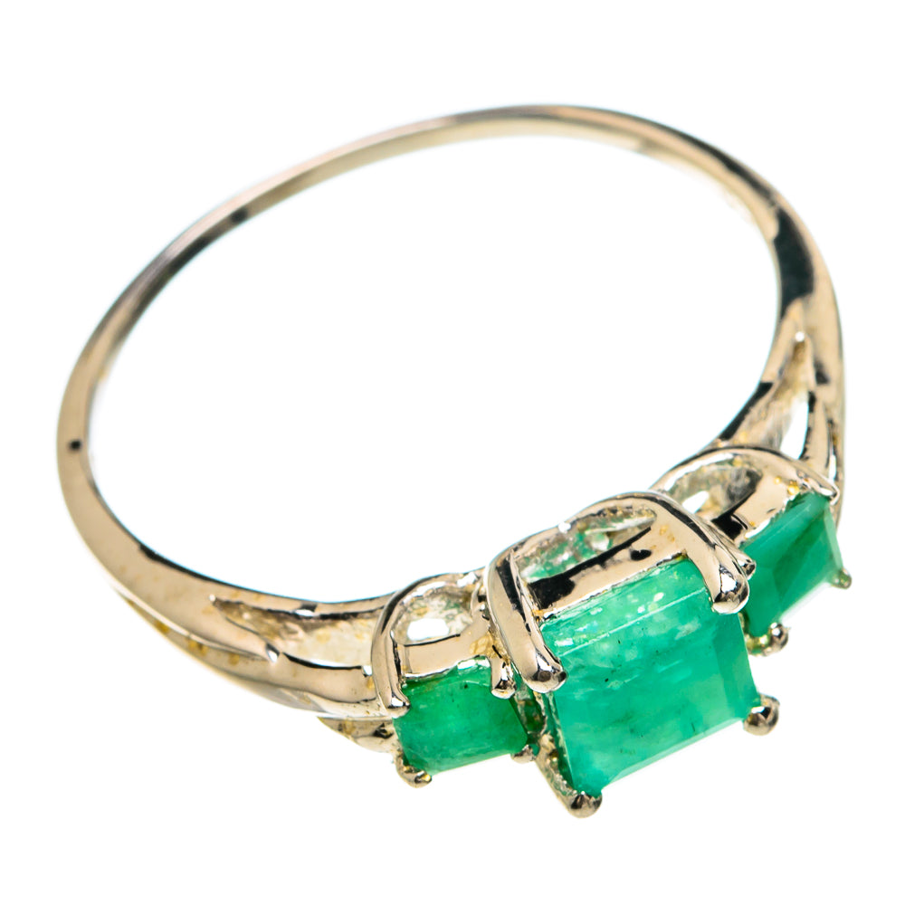 Emerald Rings handcrafted by Anasilvercos - RING83341