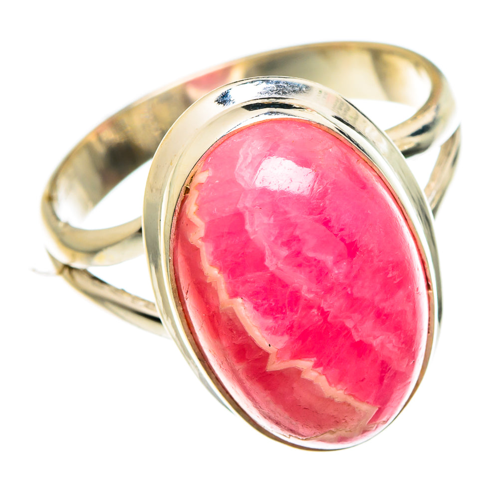 Rhodochrosite Rings handcrafted by Anasilvercos - RING83354