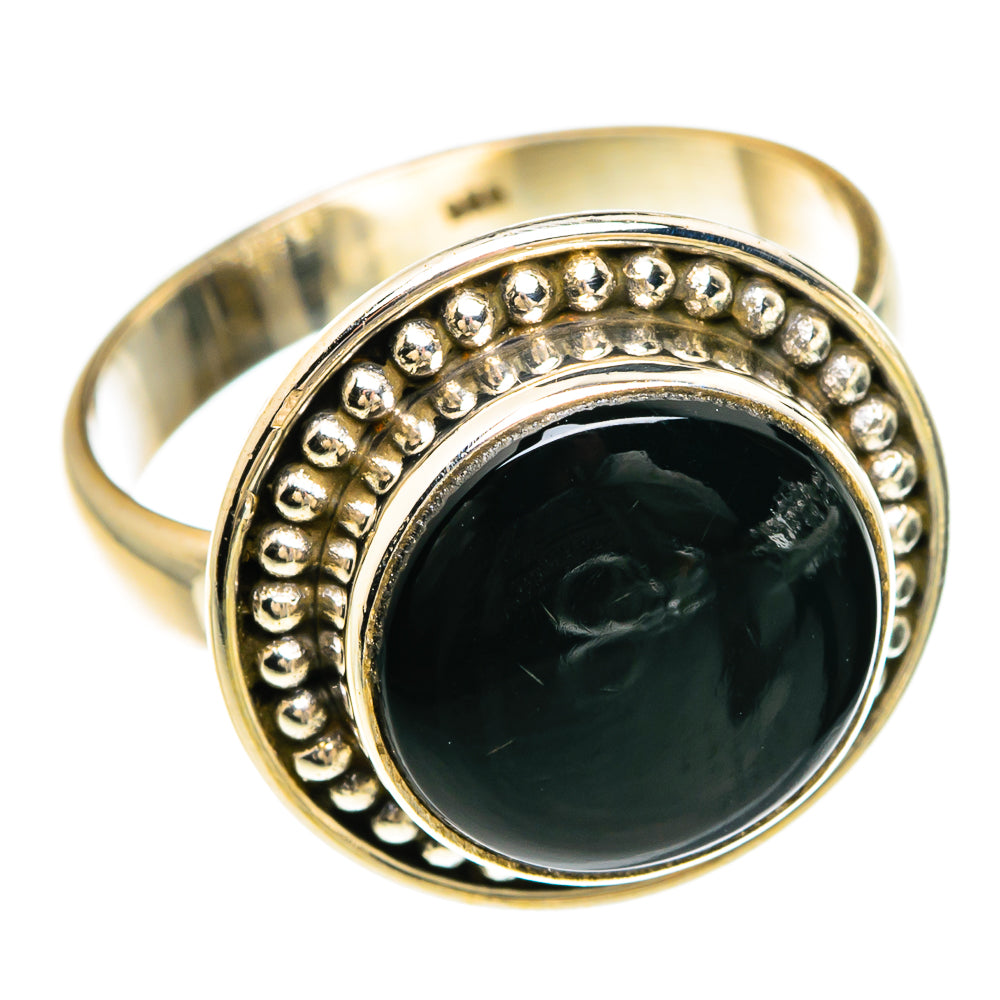 Black Onyx Rings handcrafted by Anasilvercos - RING83360