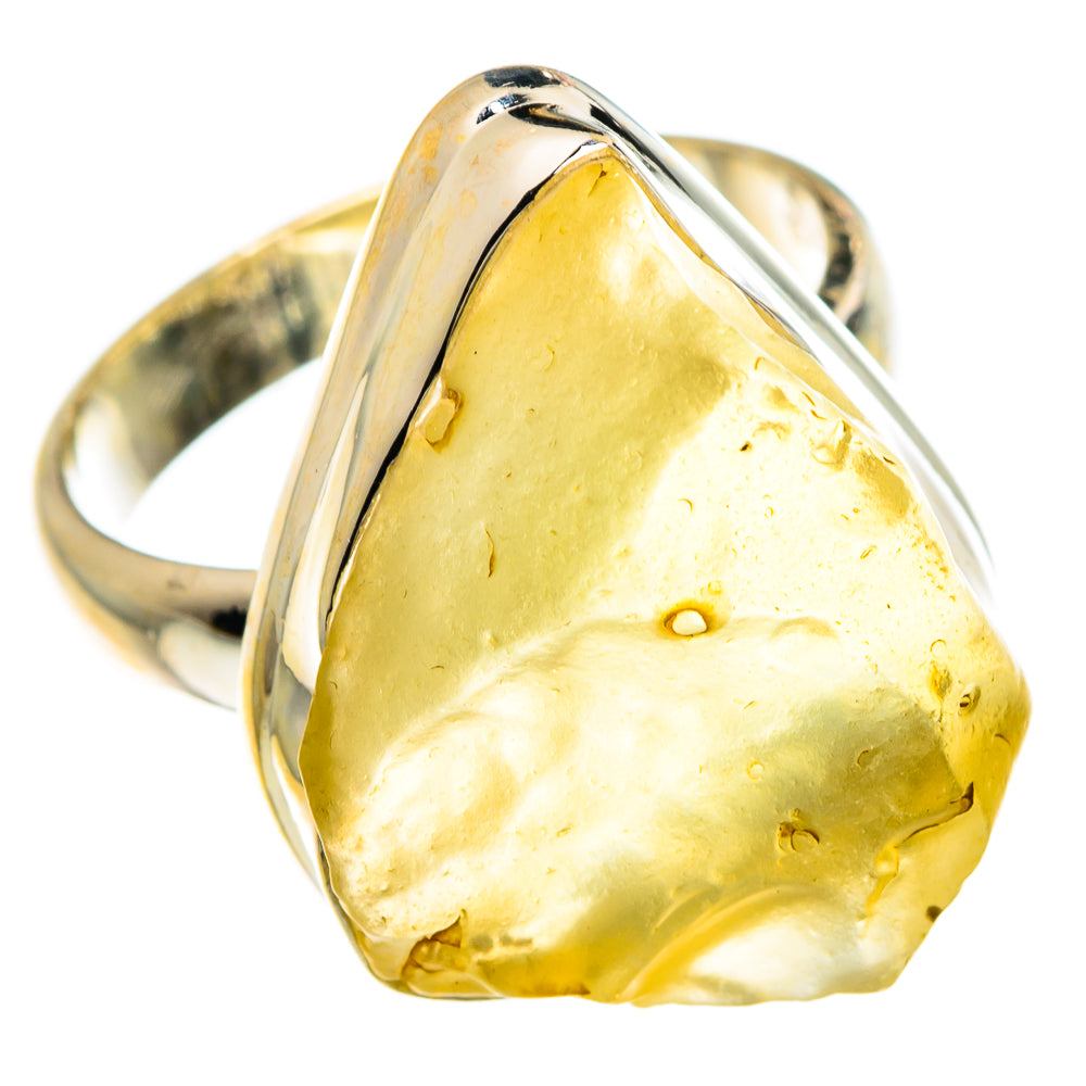 Libyan Glass Rings handcrafted by Anasilvercos - RING83384