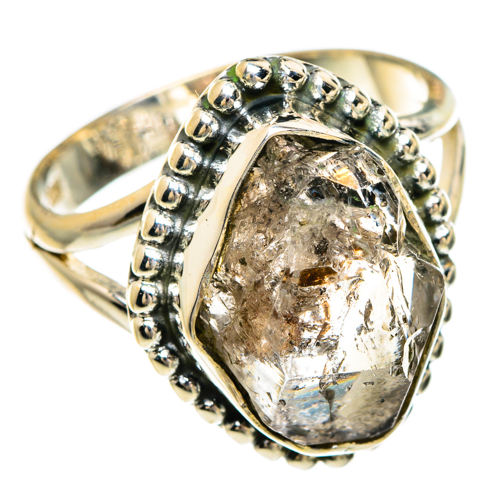 Herkimer Diamond Rings handcrafted by Anasilvercos - RING83396