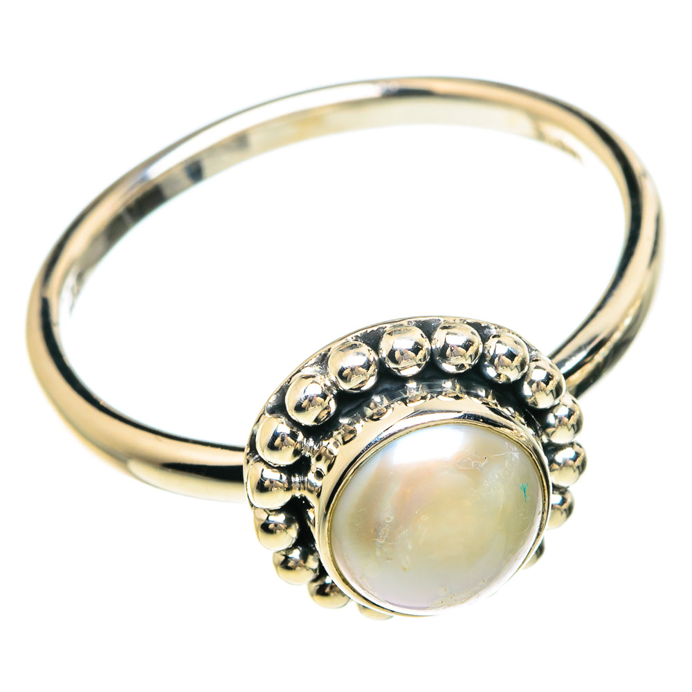 Cultured Pearl Rings handcrafted by Anasilvercos - RING83399
