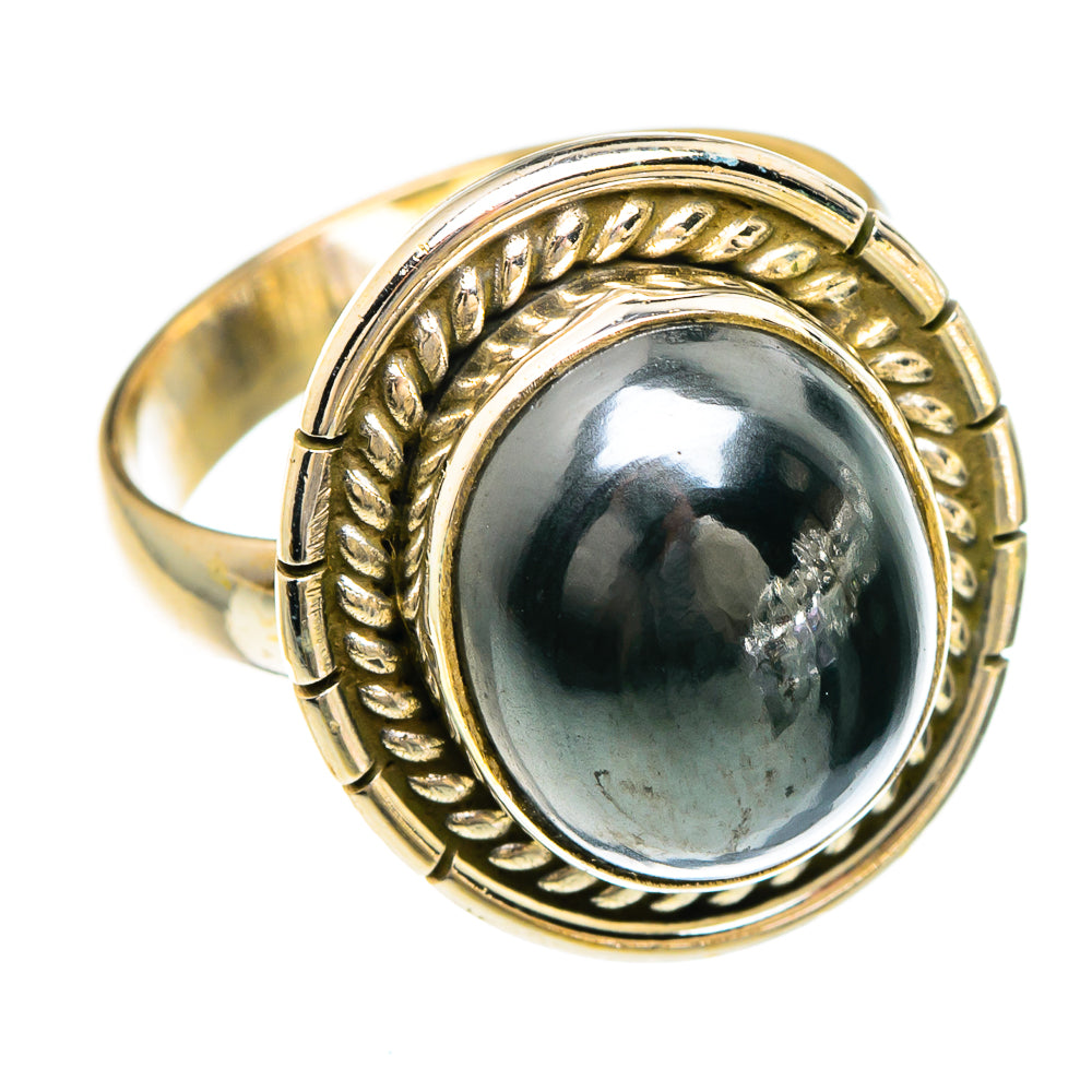 Hematite Rings handcrafted by Anasilvercos - RING83403