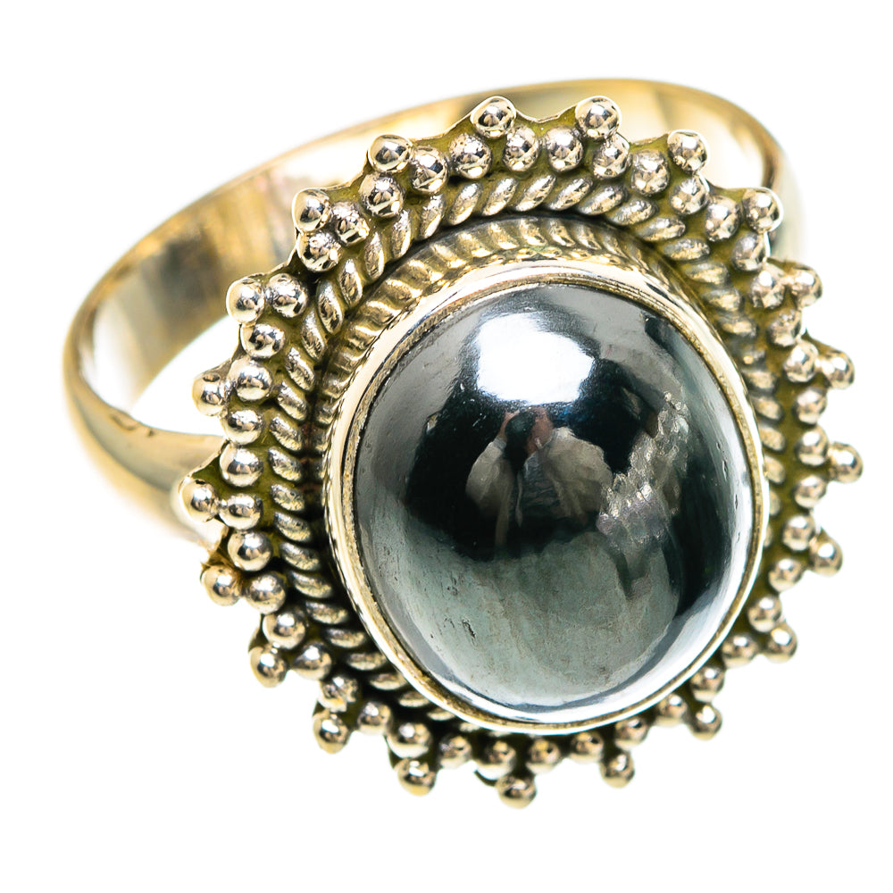 Hematite Rings handcrafted by Anasilvercos - RING83404